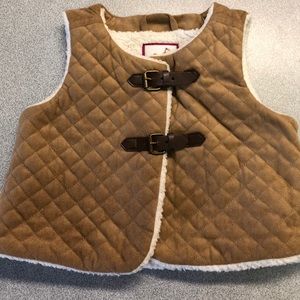 Gymboree Toddler Girls quilted Vest. Size 3T.